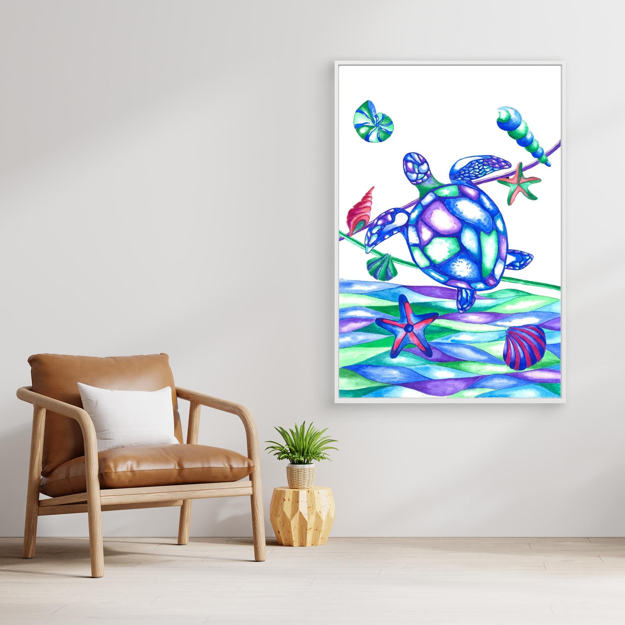 Muse and the Sea. Turtle