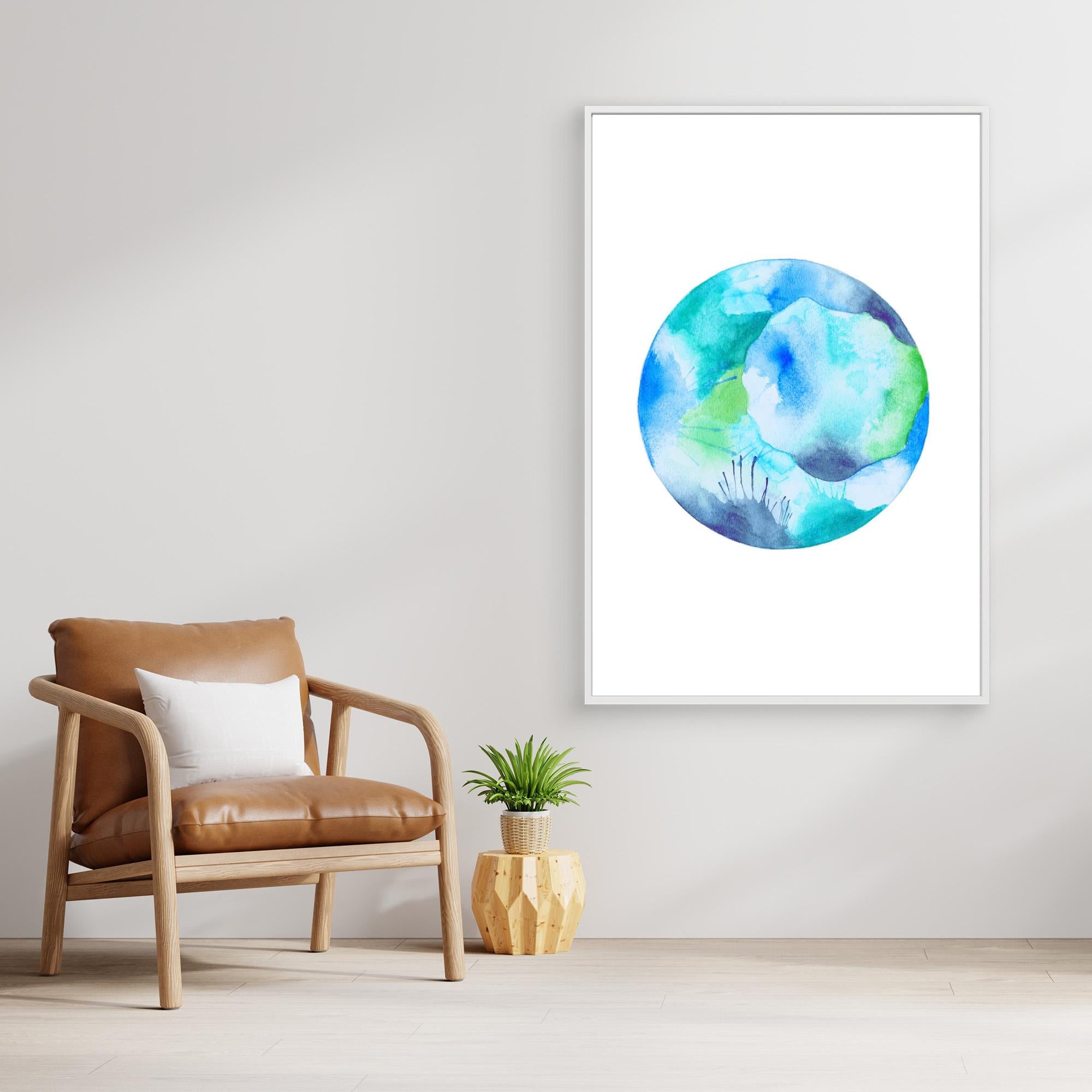 Turquoise Full Moon