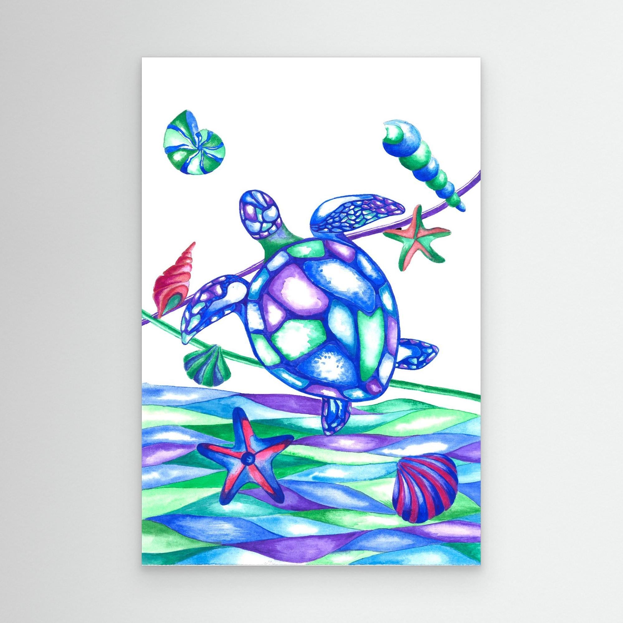 Muse and the Sea. Turtle
