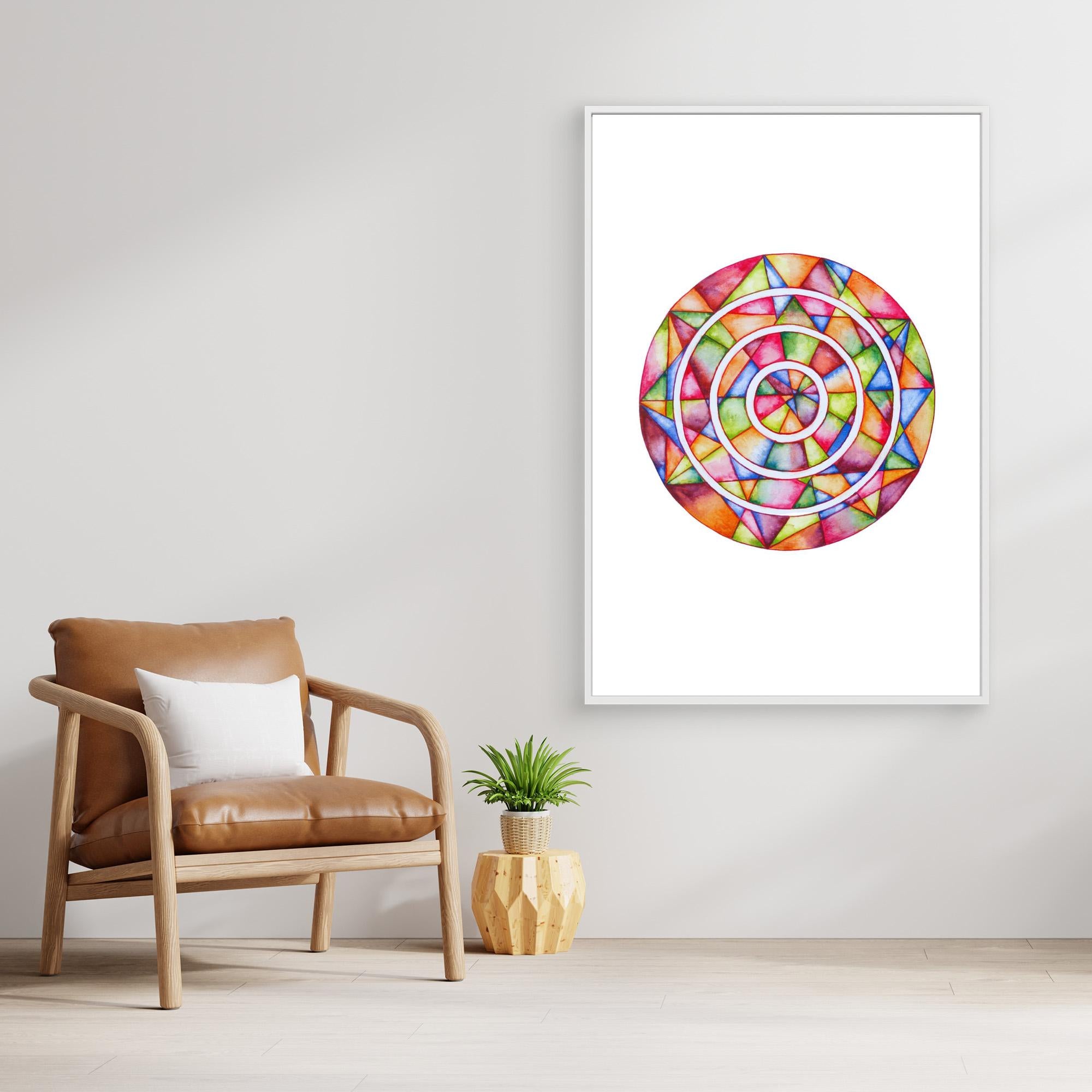 Red Mirrror Mandala
