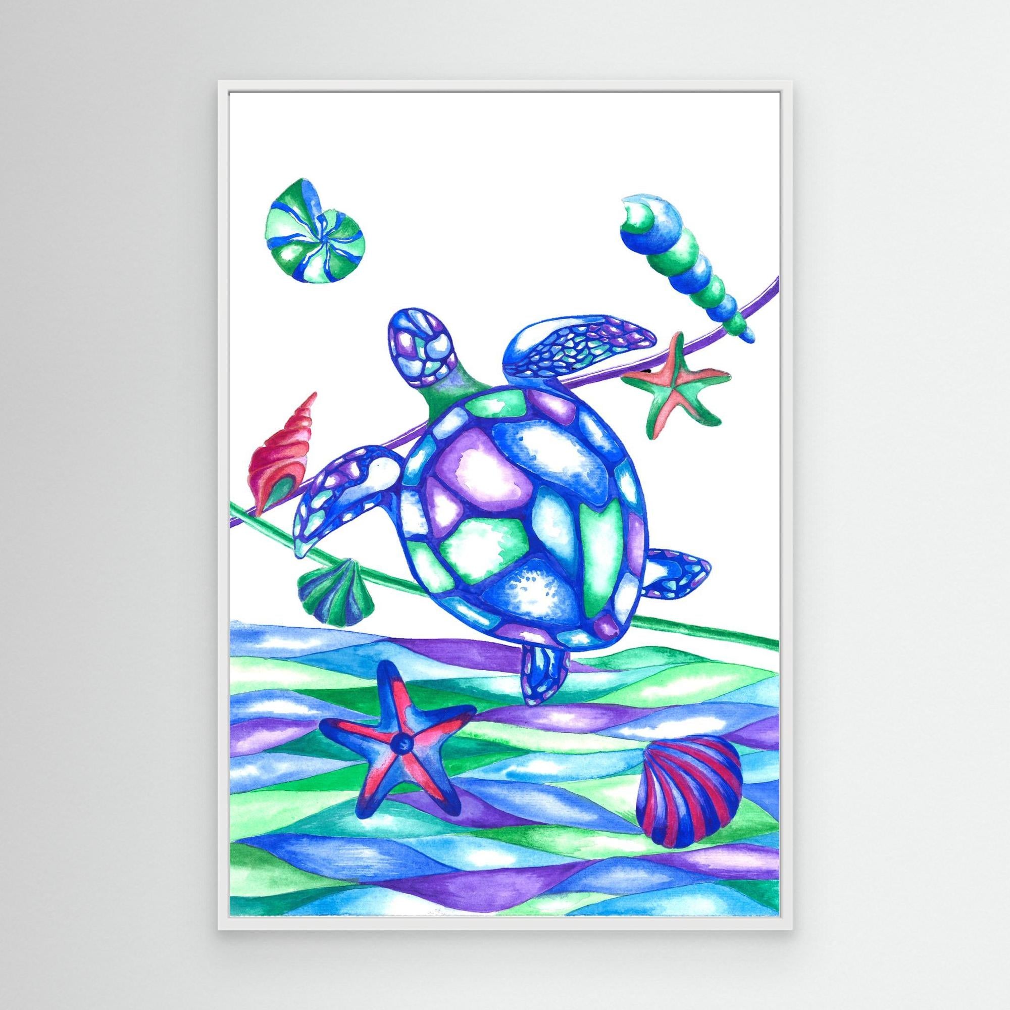 Muse and the Sea. Turtle
