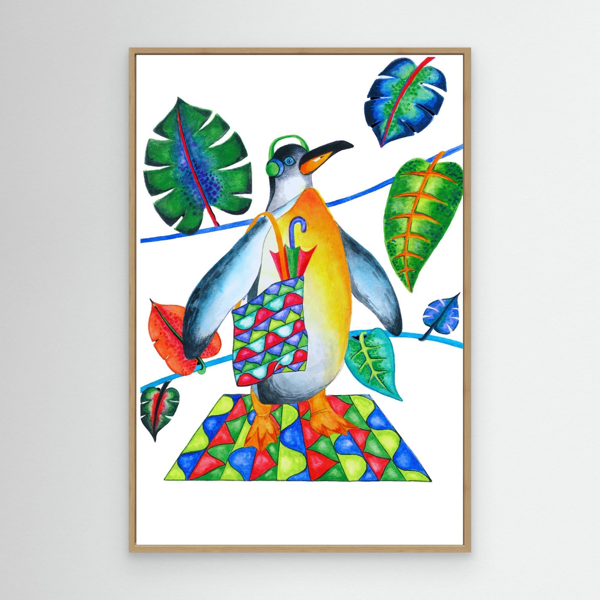 Penguin in the Jungle