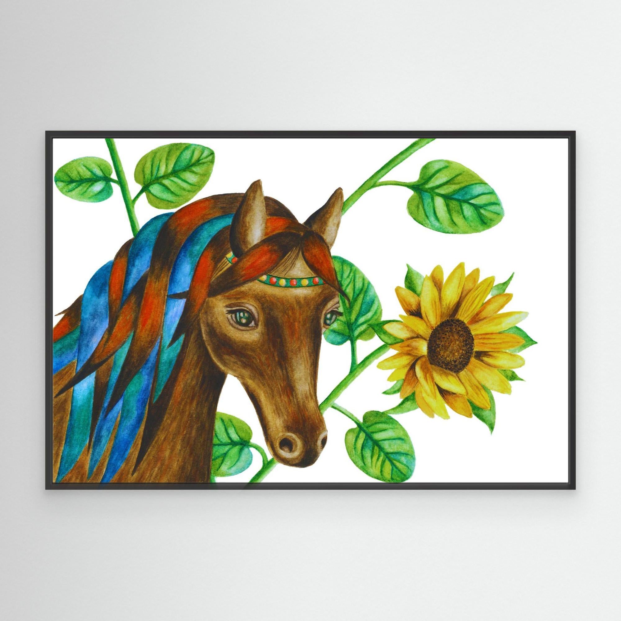 Sunflower Horse