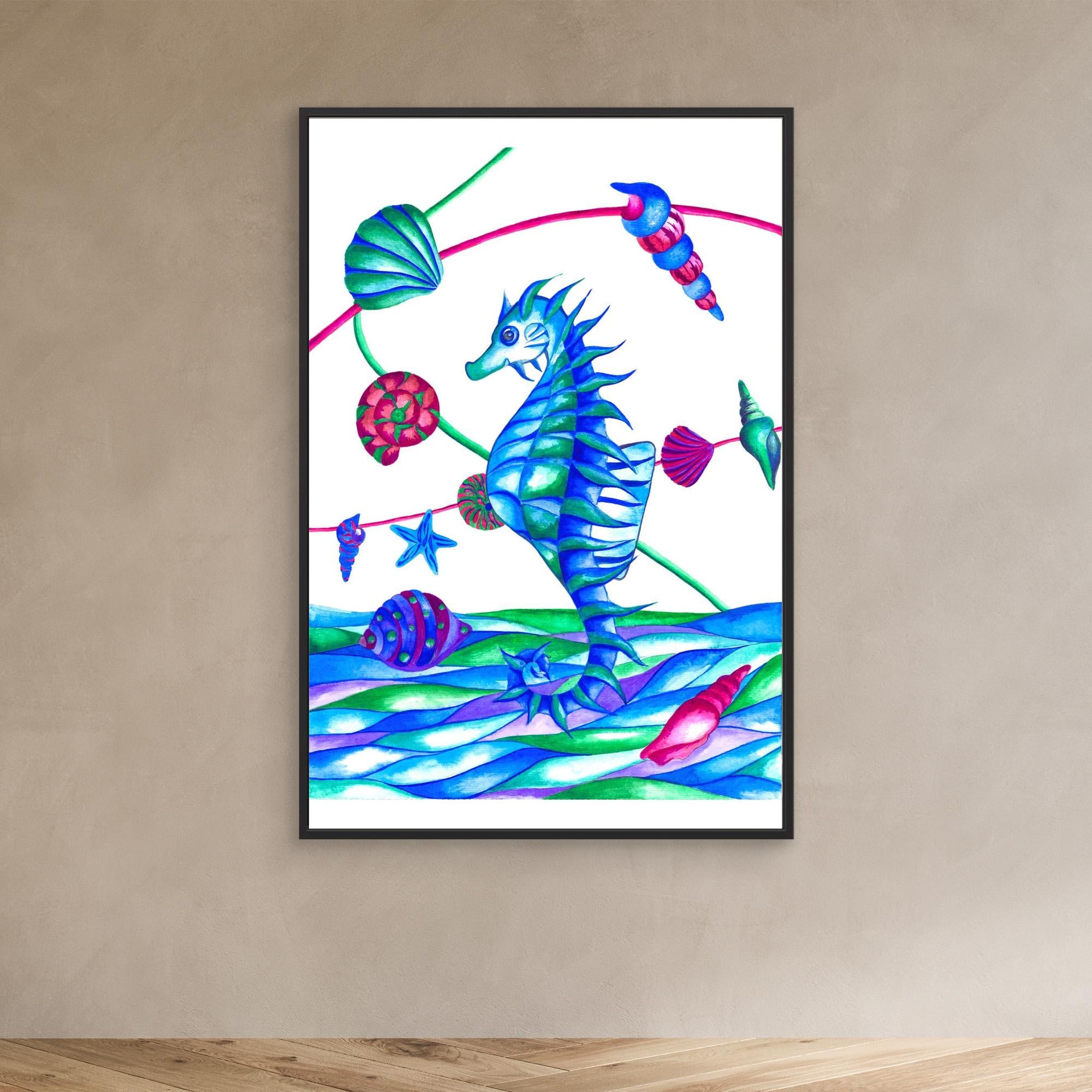 Muse and the Sea. Seahorse