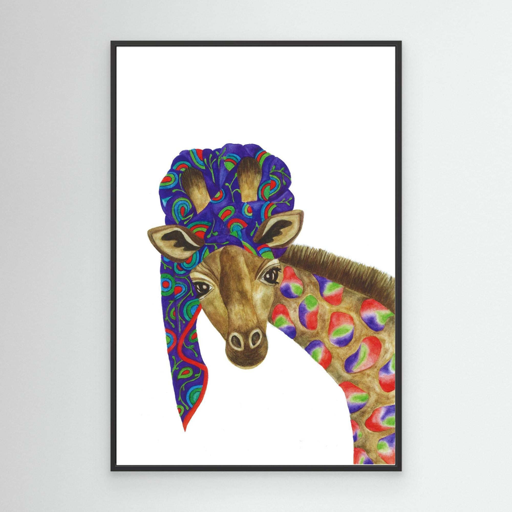 Purple Giraffe