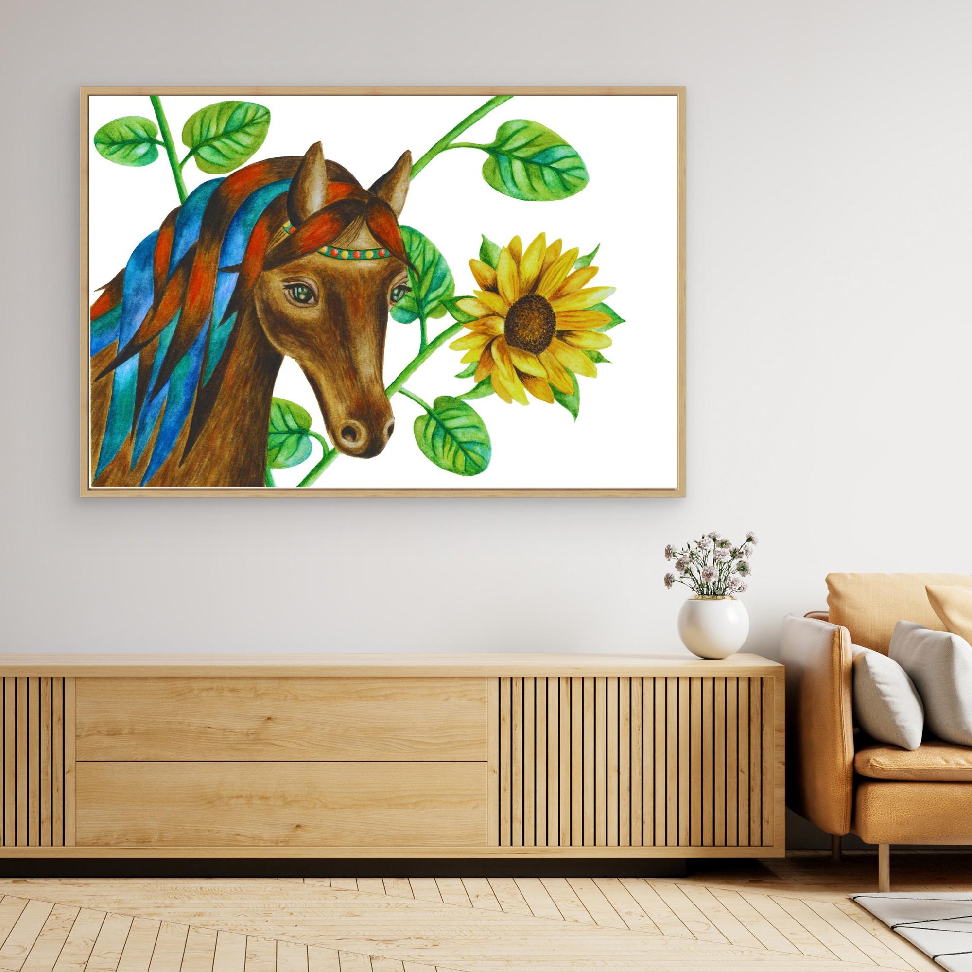 Sunflower Horse