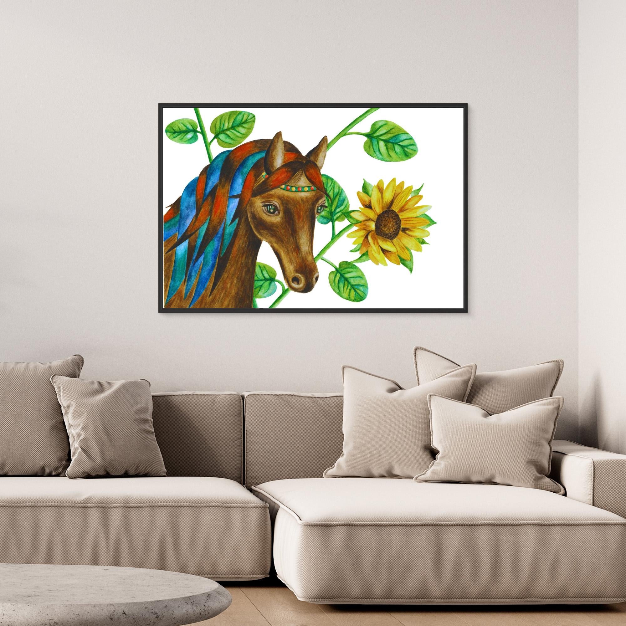 Sunflower Horse