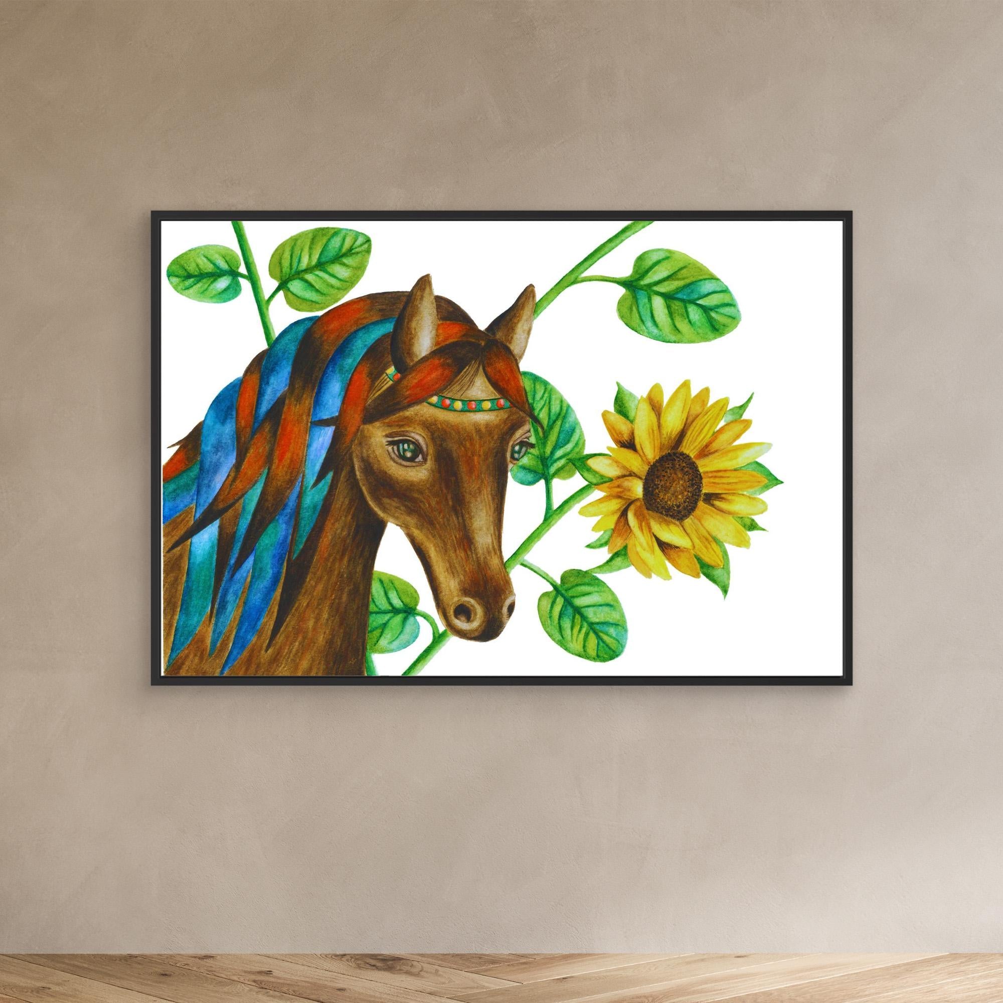 Sunflower Horse