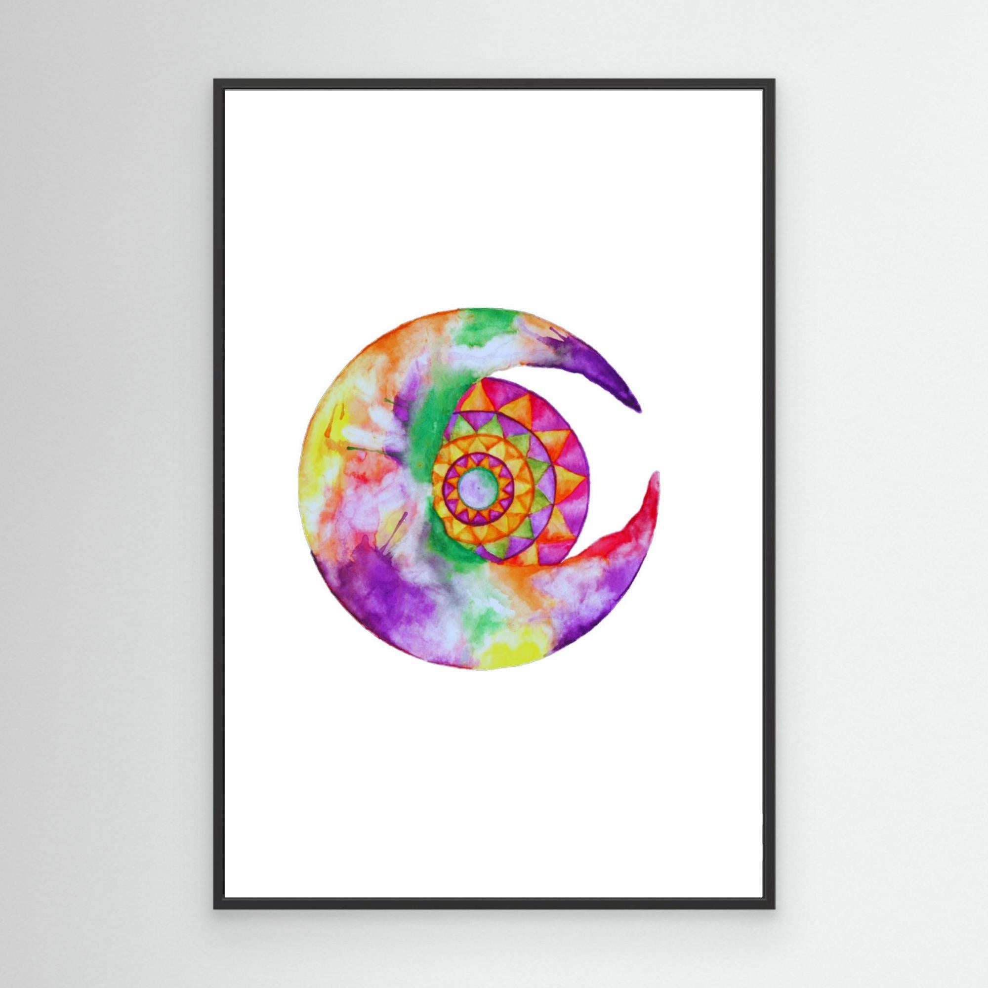 Violet Moon Mandala