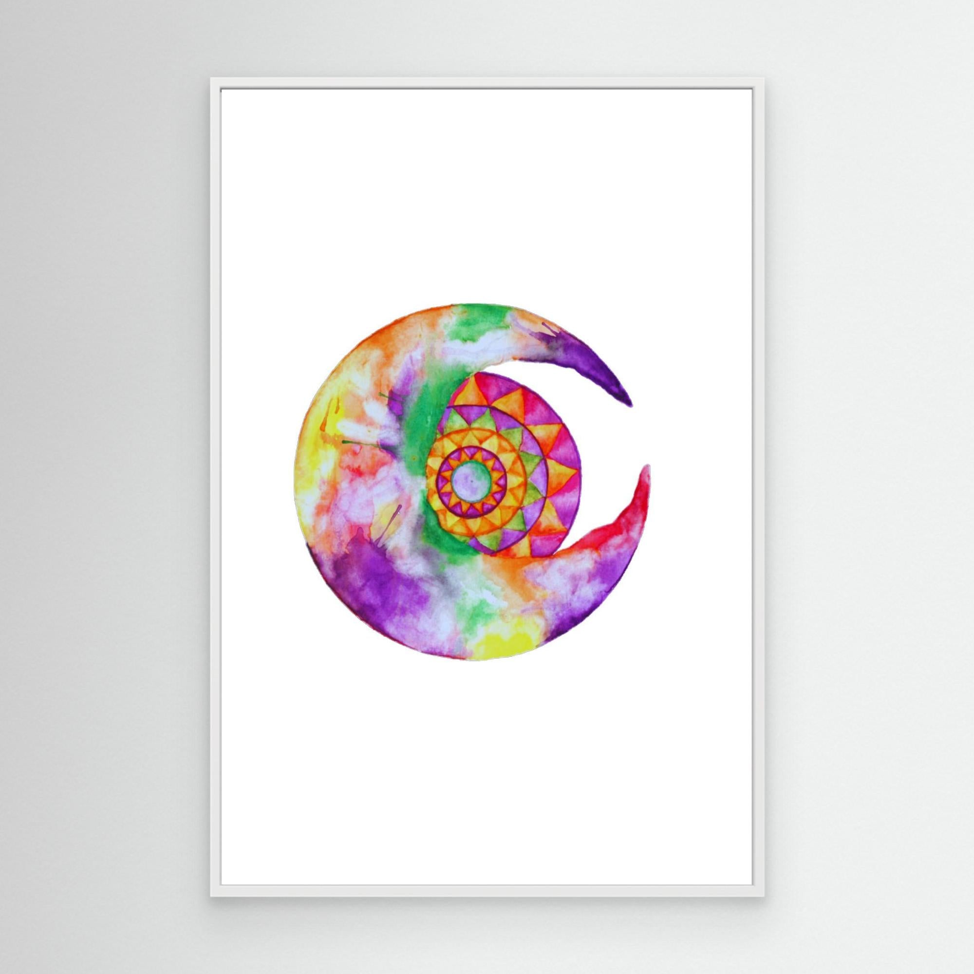 Violet Moon Mandala