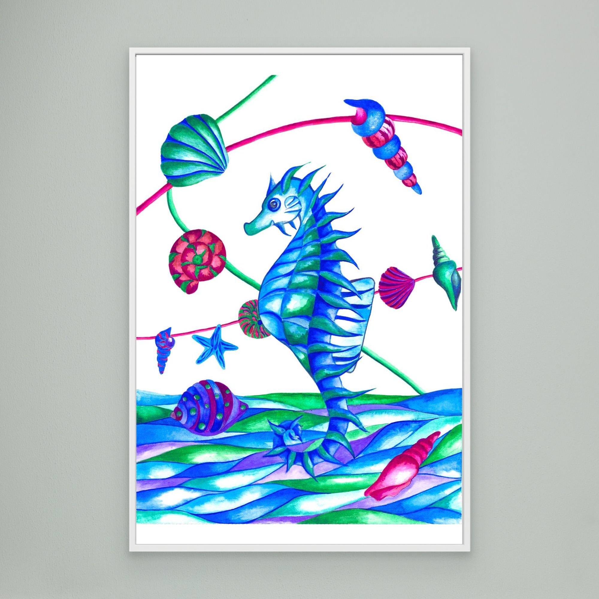 Muse and the Sea. Seahorse