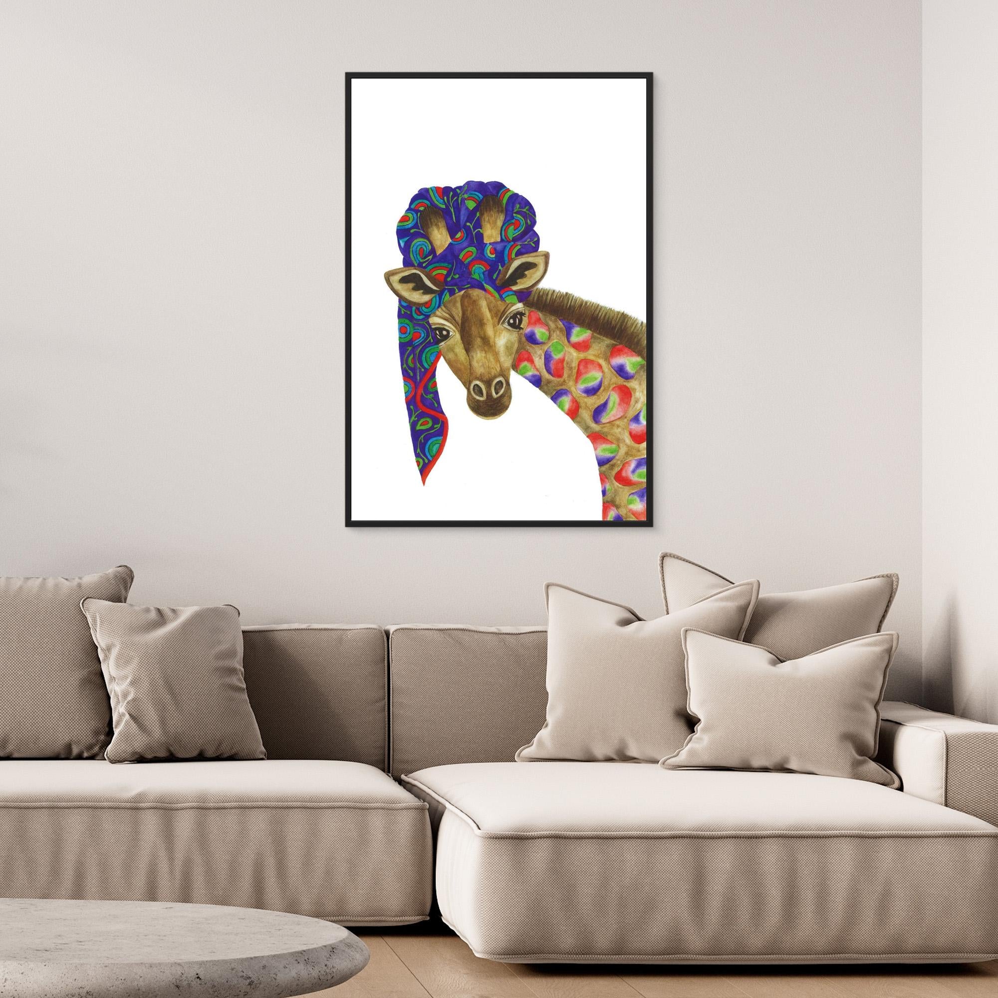 Purple Giraffe