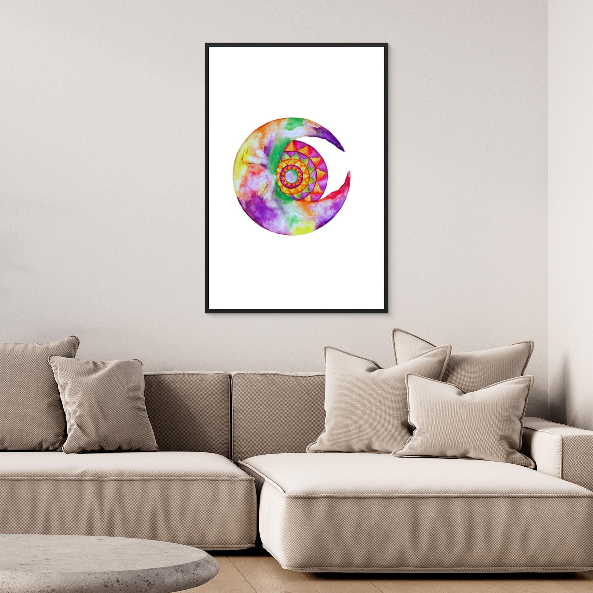 Violet Moon Mandala