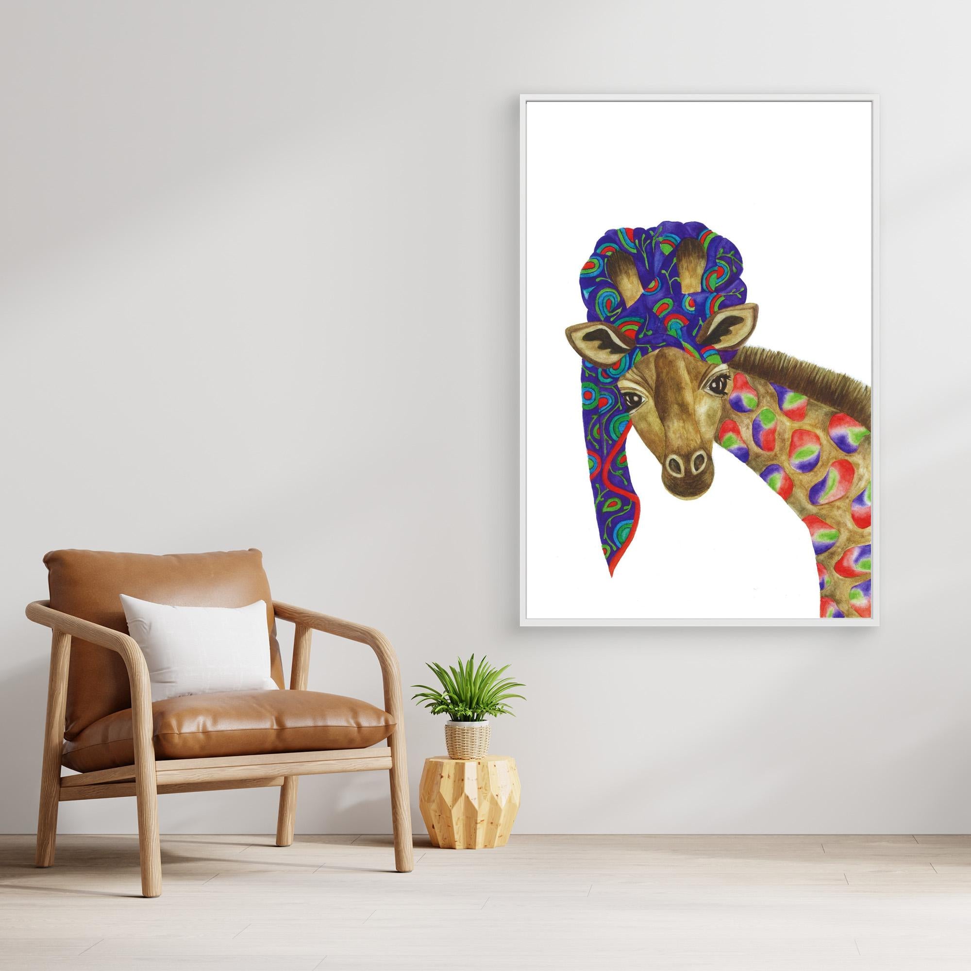 Purple Giraffe