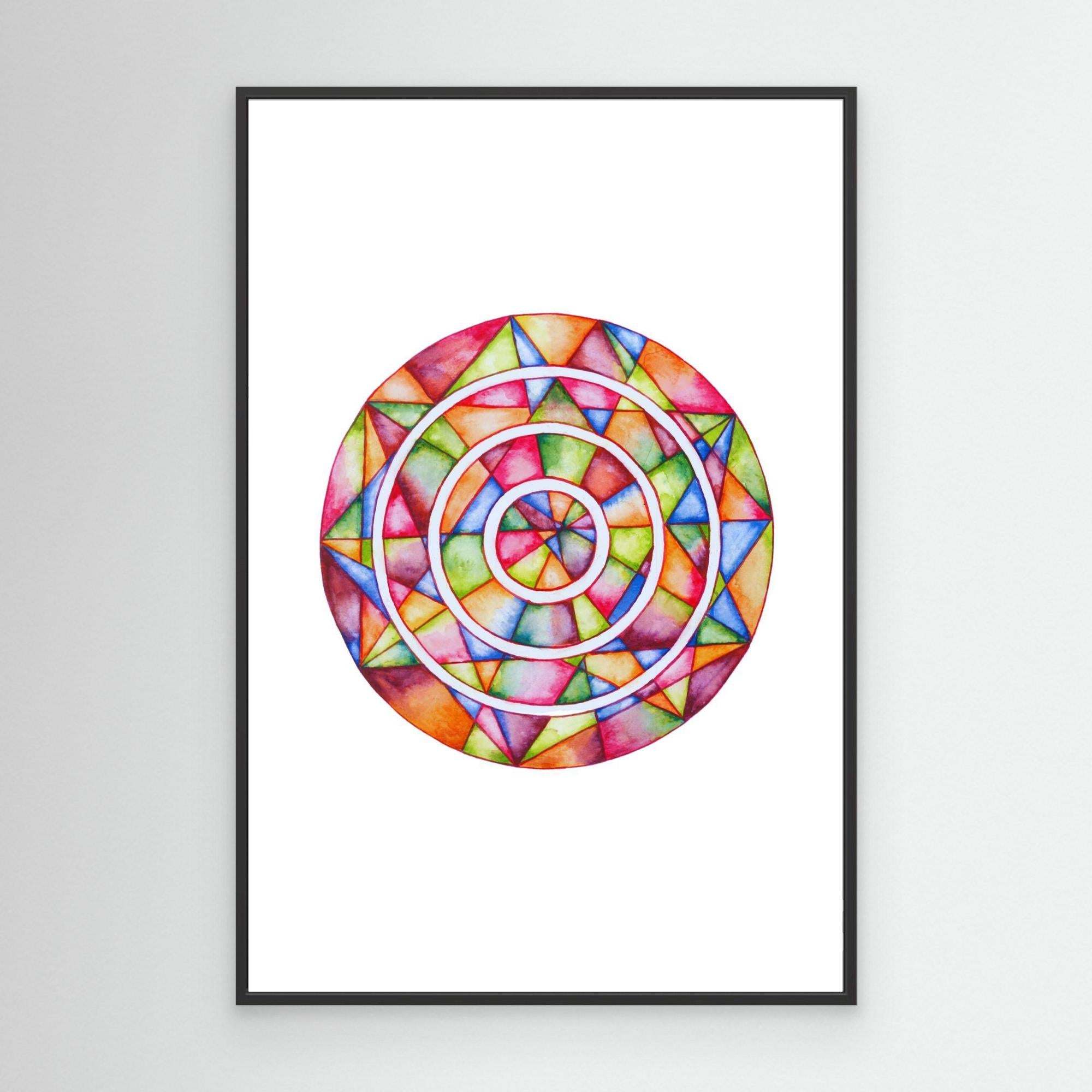 Red Mirrror Mandala