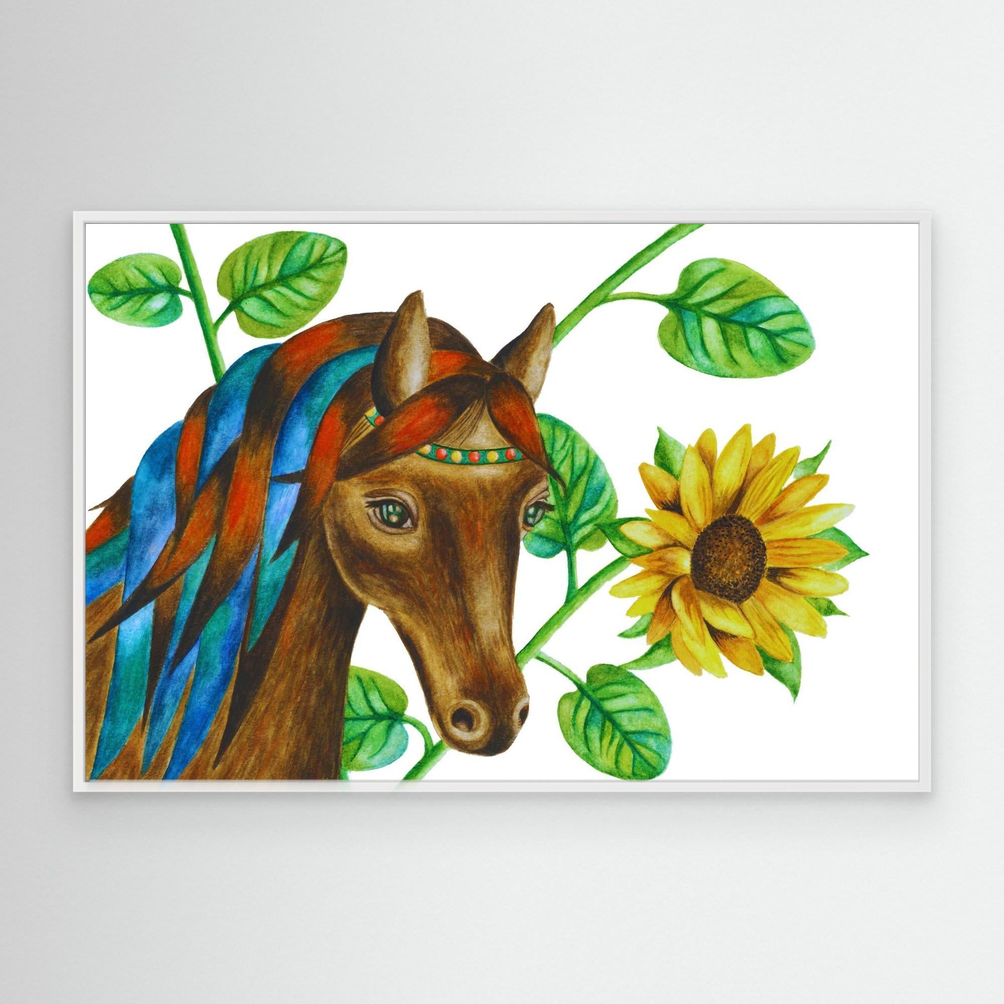 Sunflower Horse