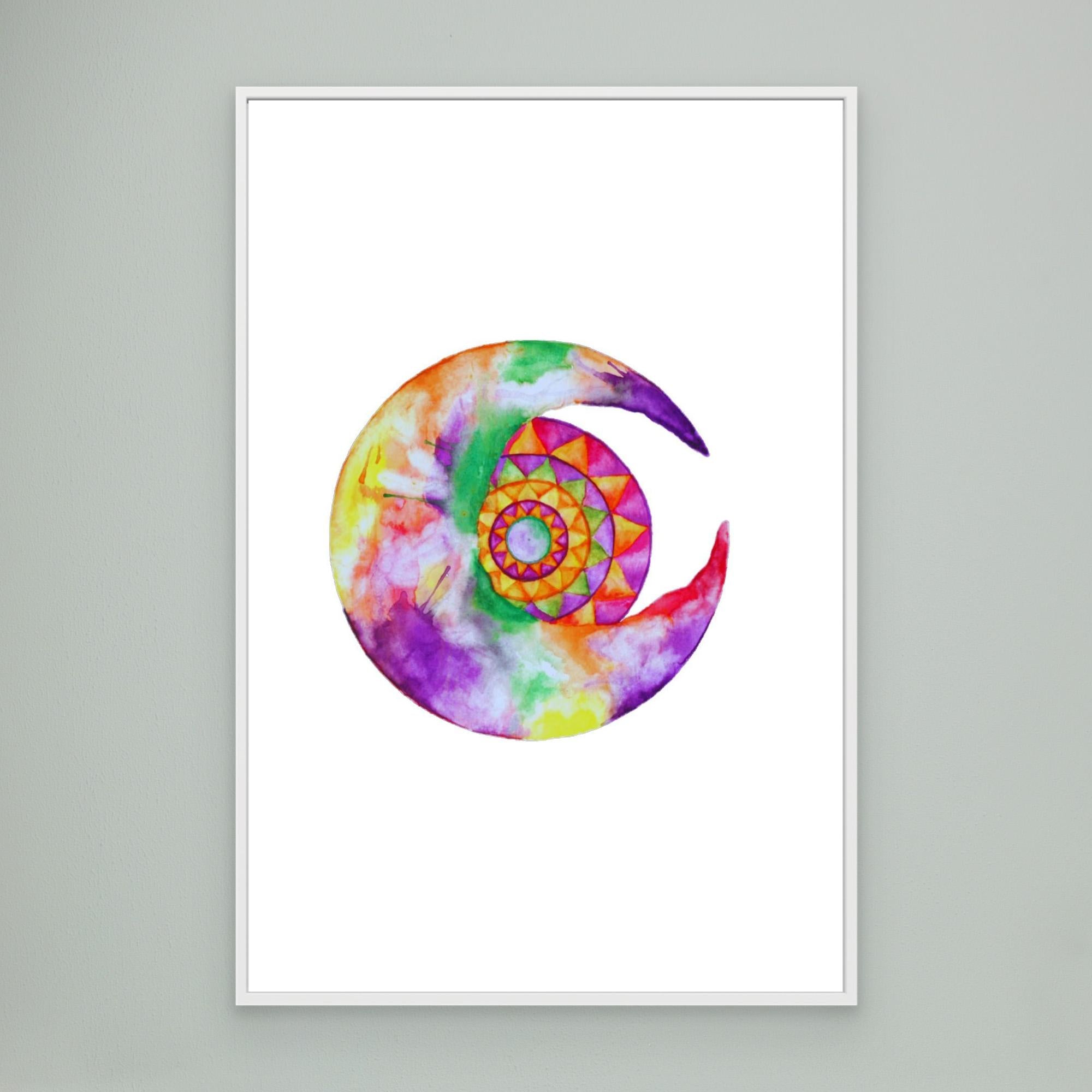 Violet Moon Mandala