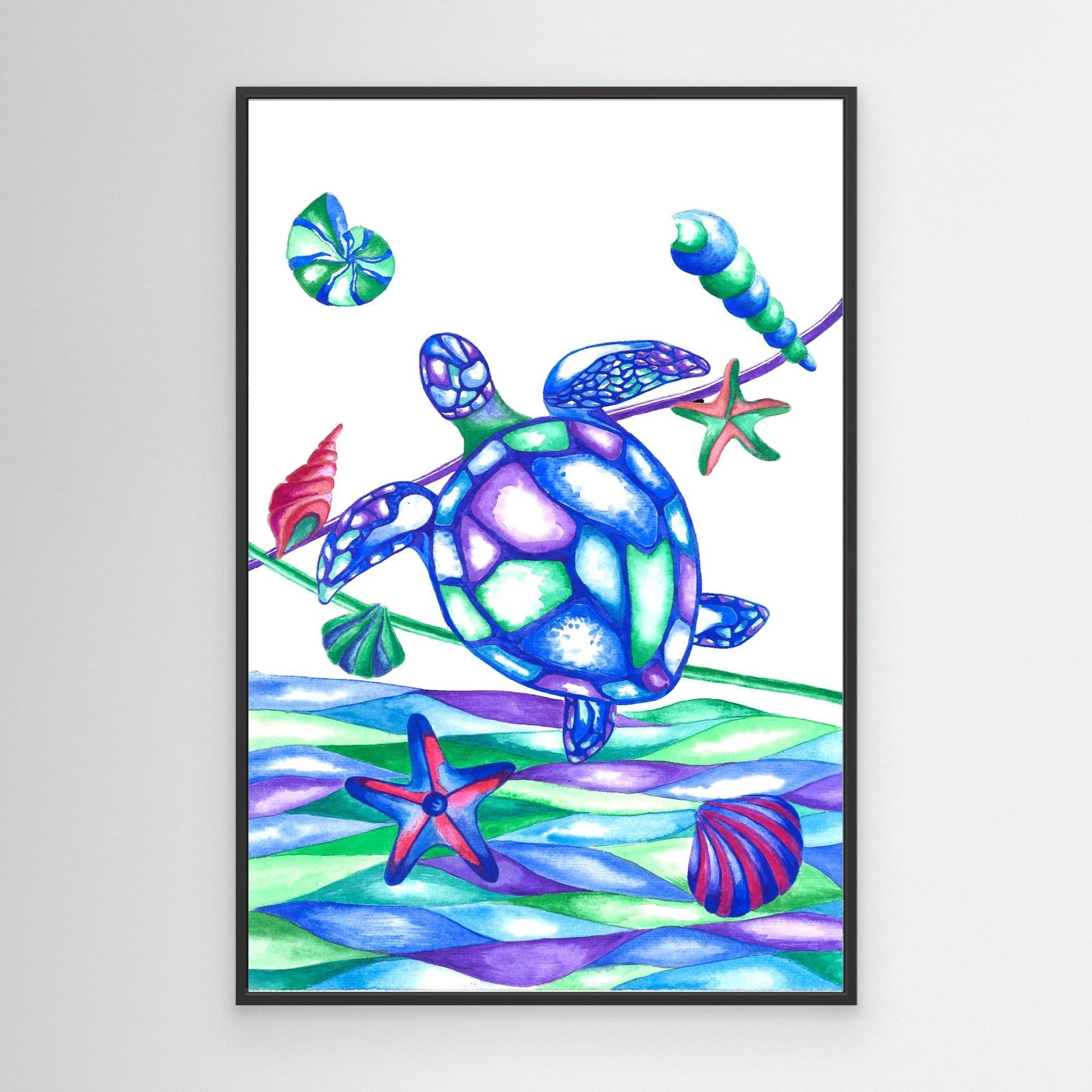Muse and the Sea. Turtle