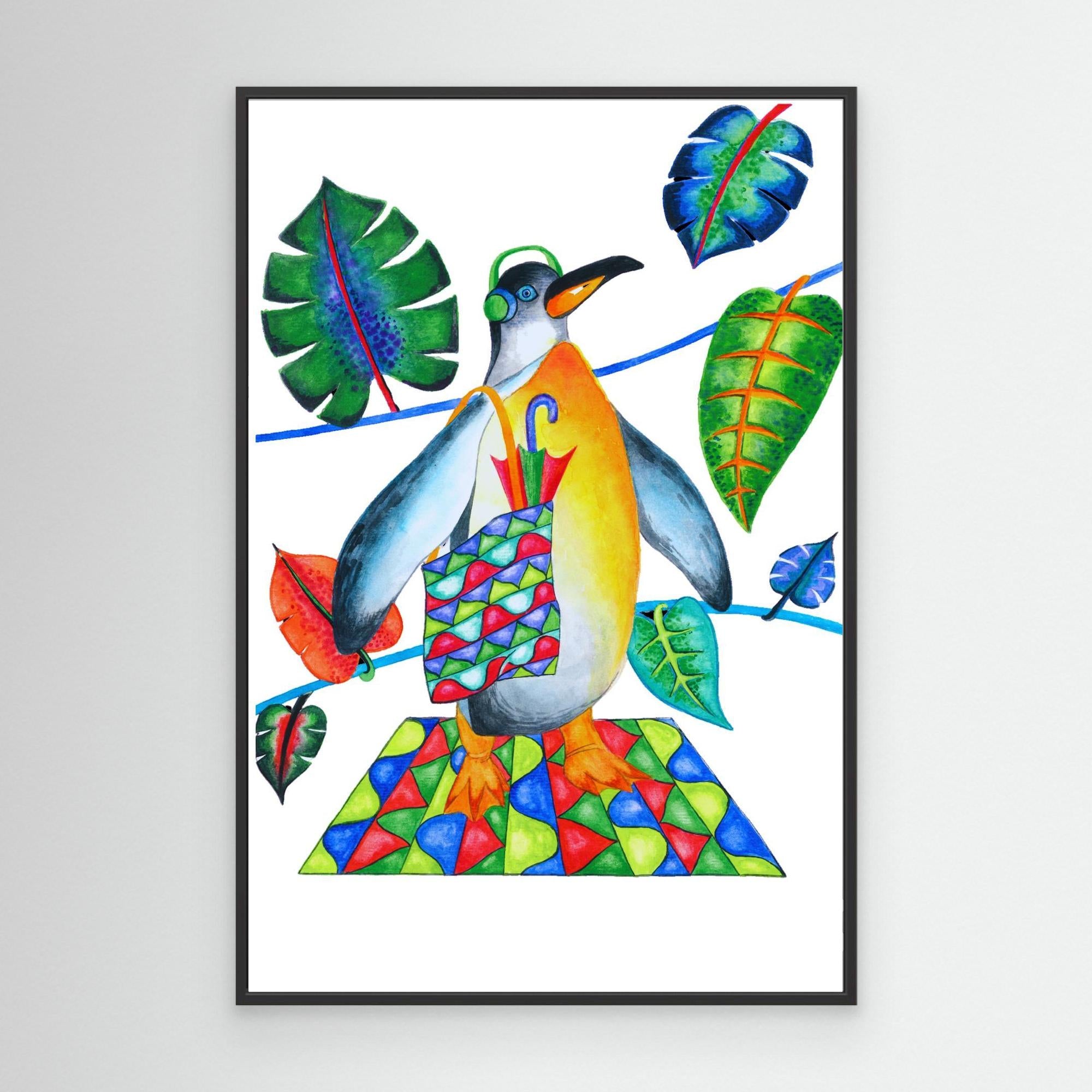 Penguin in the Jungle