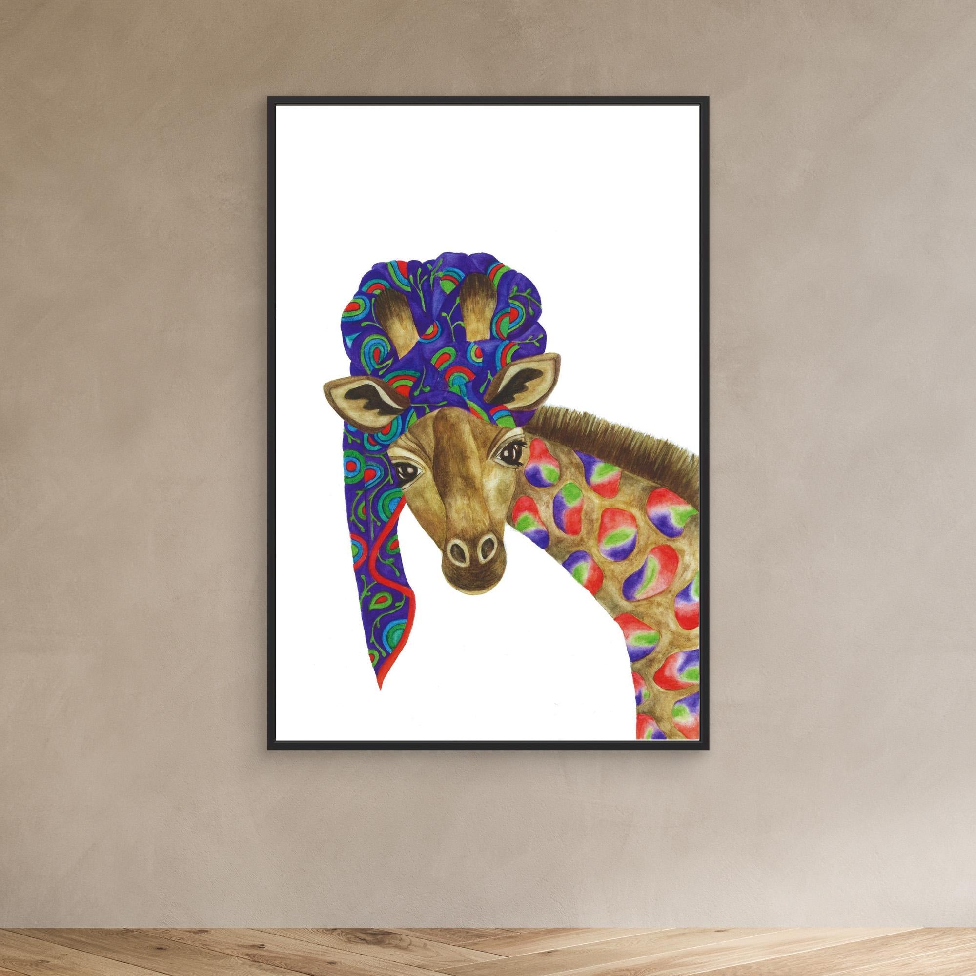 Purple Giraffe