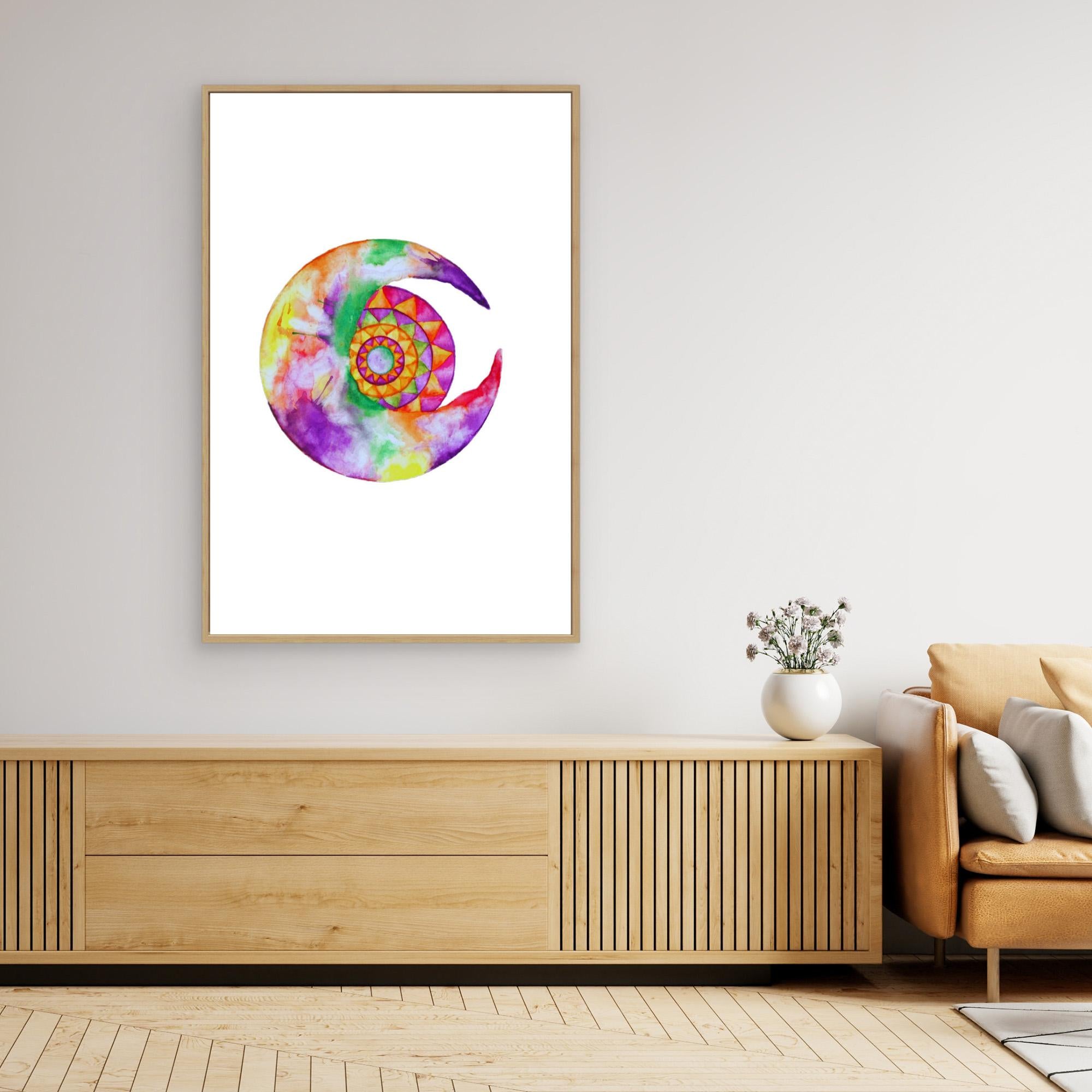 Violet Moon Mandala