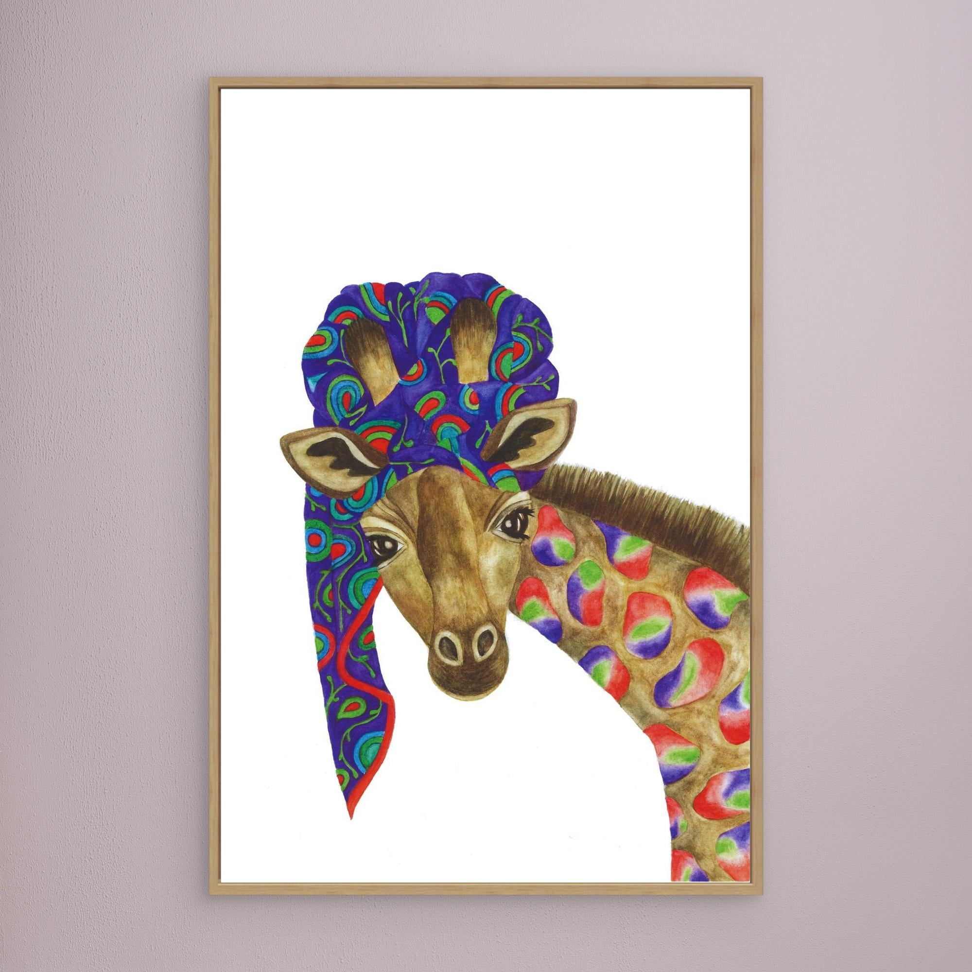 Purple Giraffe