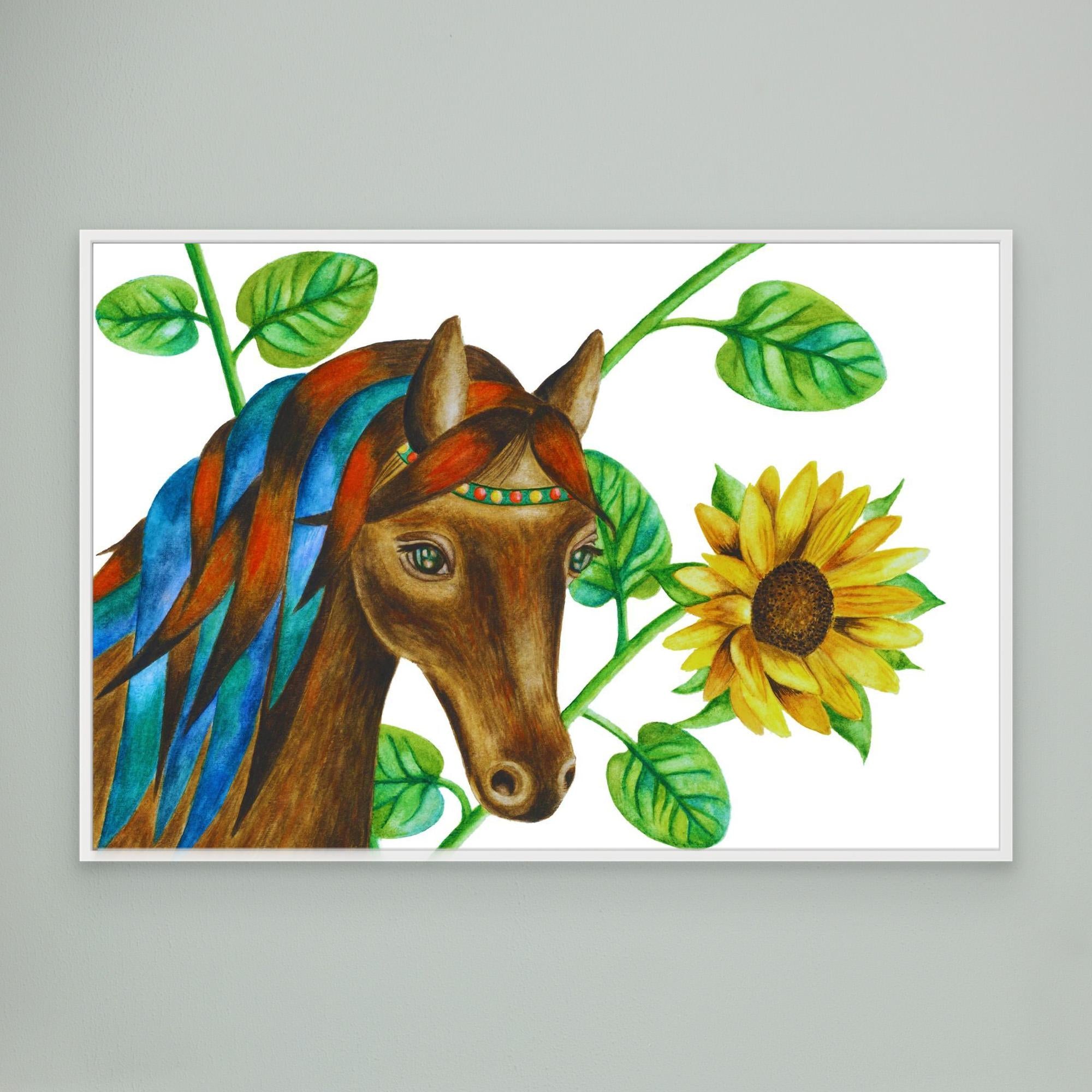 Sunflower Horse
