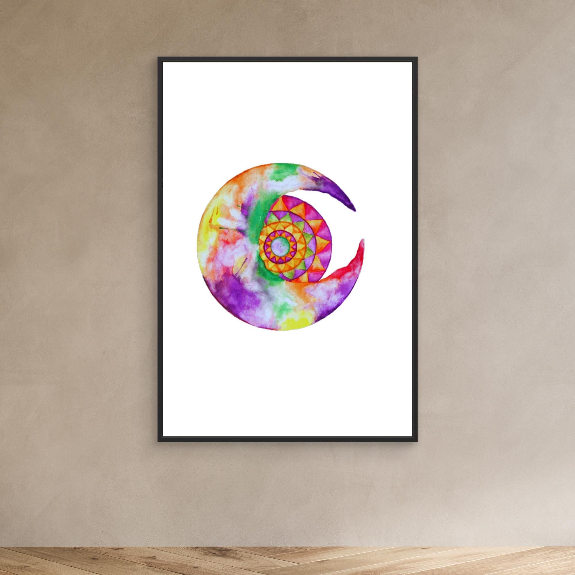 Violet Moon Mandala