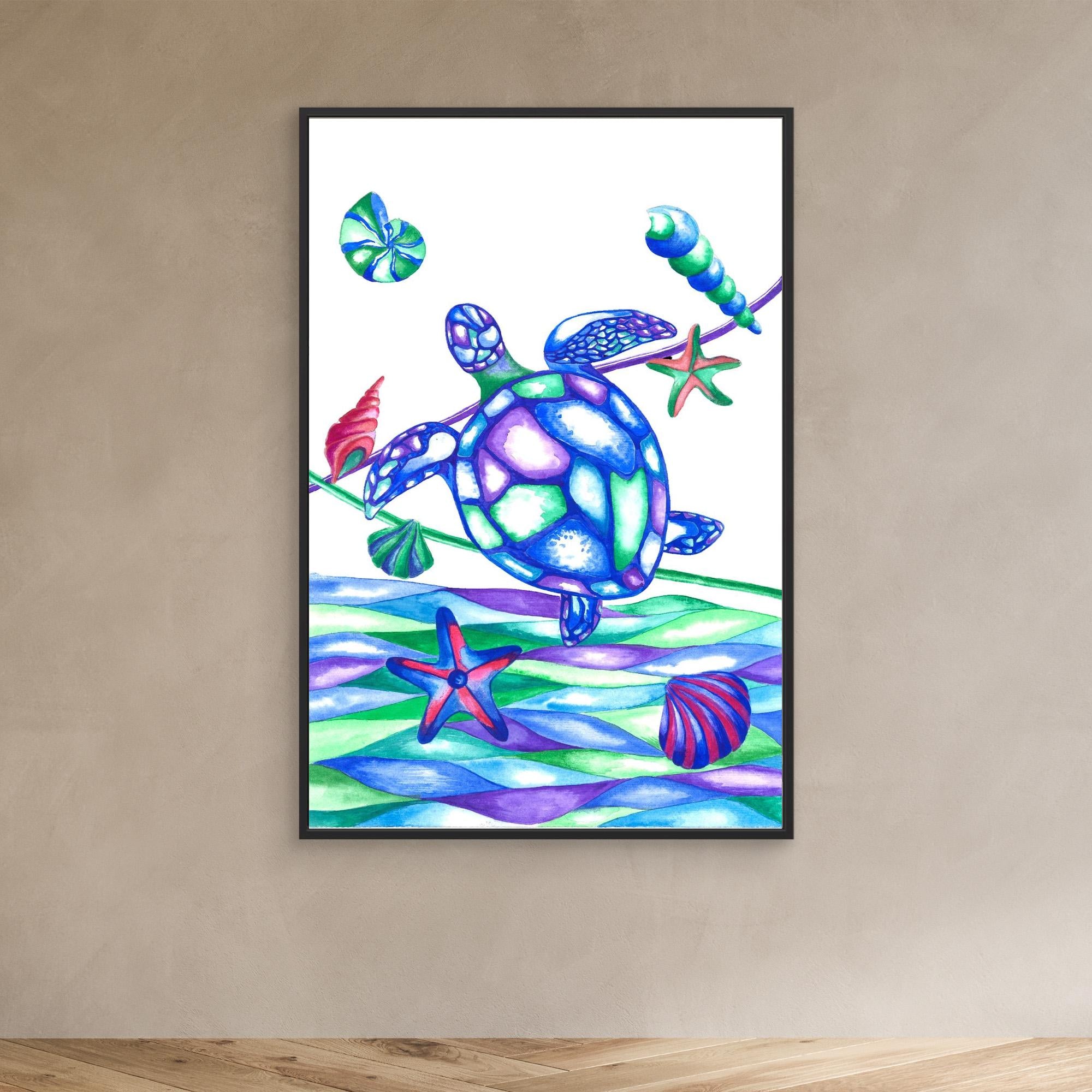 Muse and the Sea. Turtle