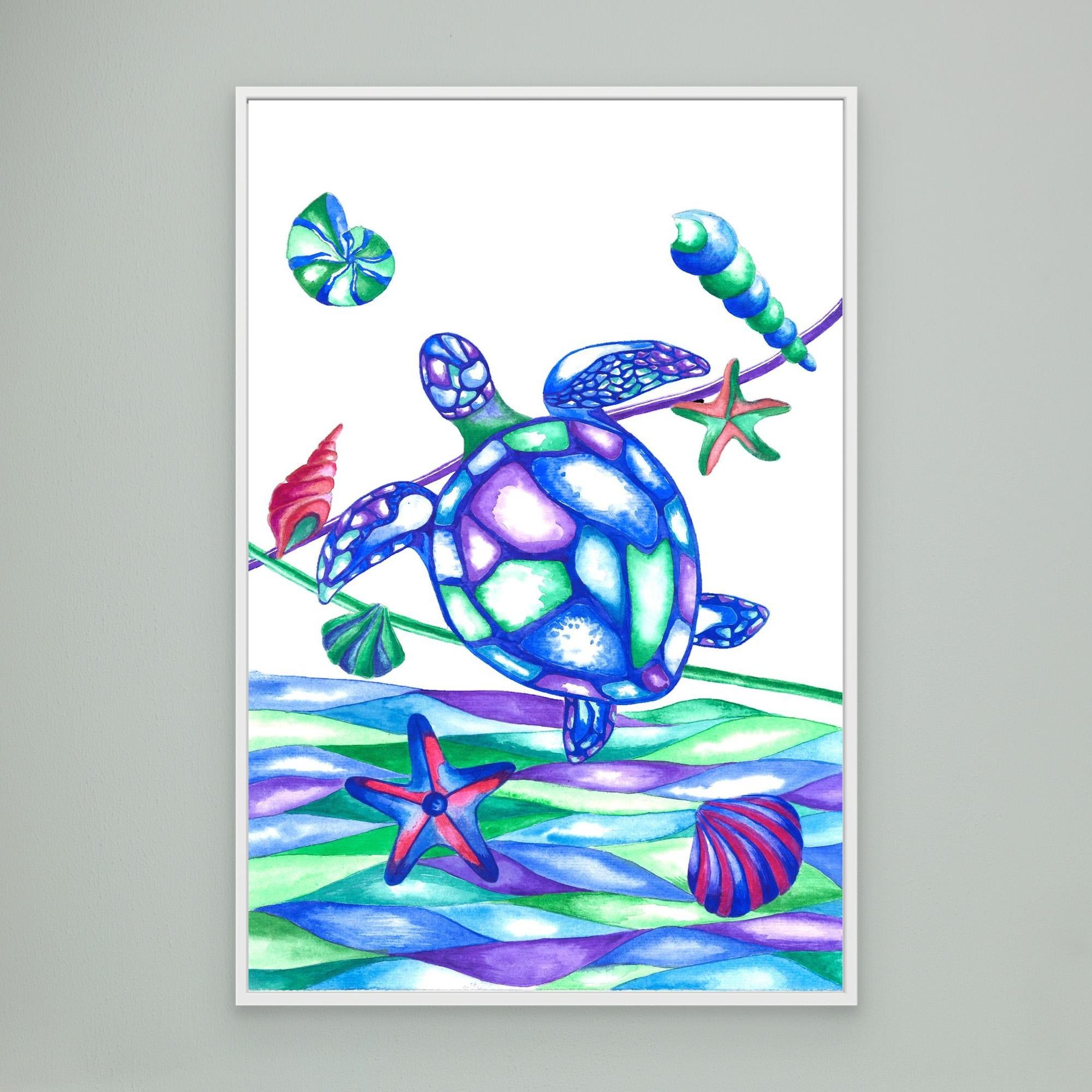 Muse and the Sea. Turtle