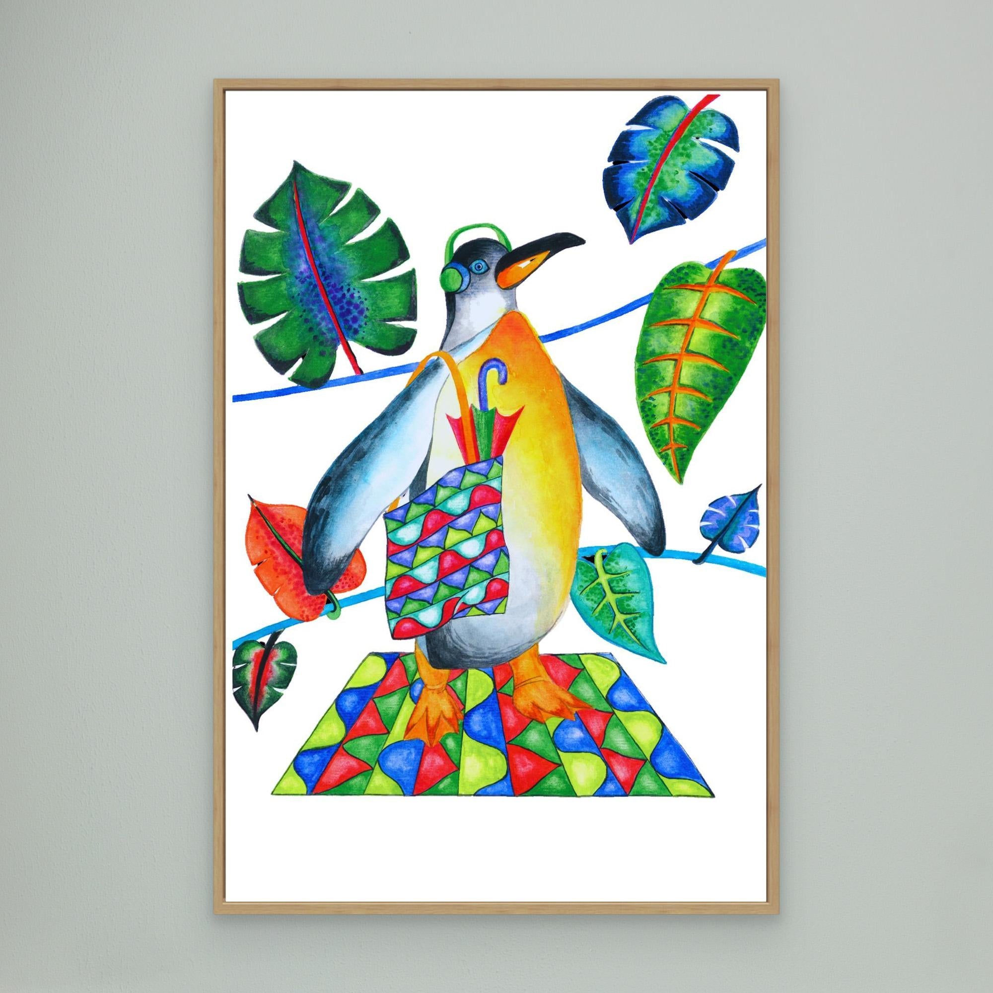 Penguin in the Jungle