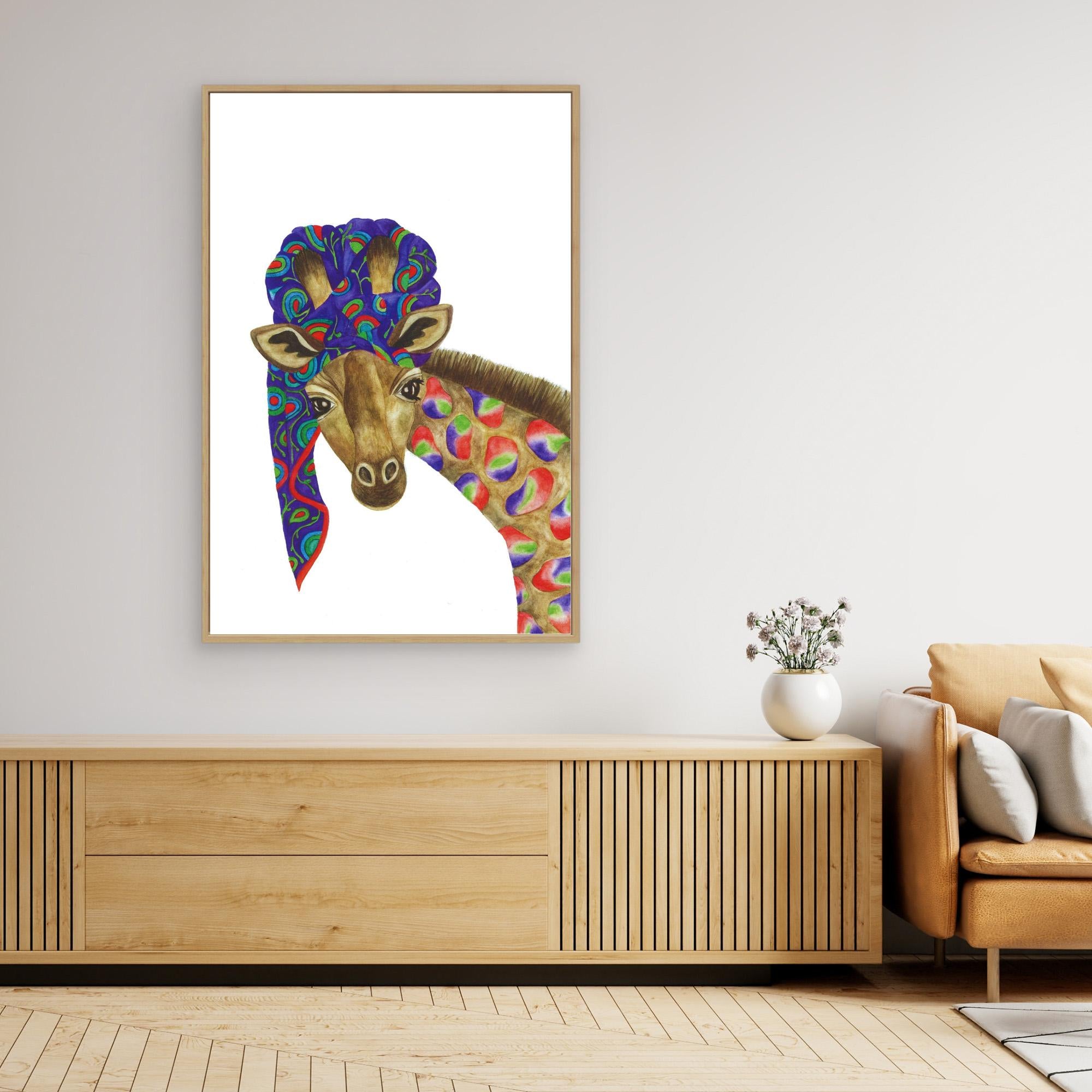 Purple Giraffe