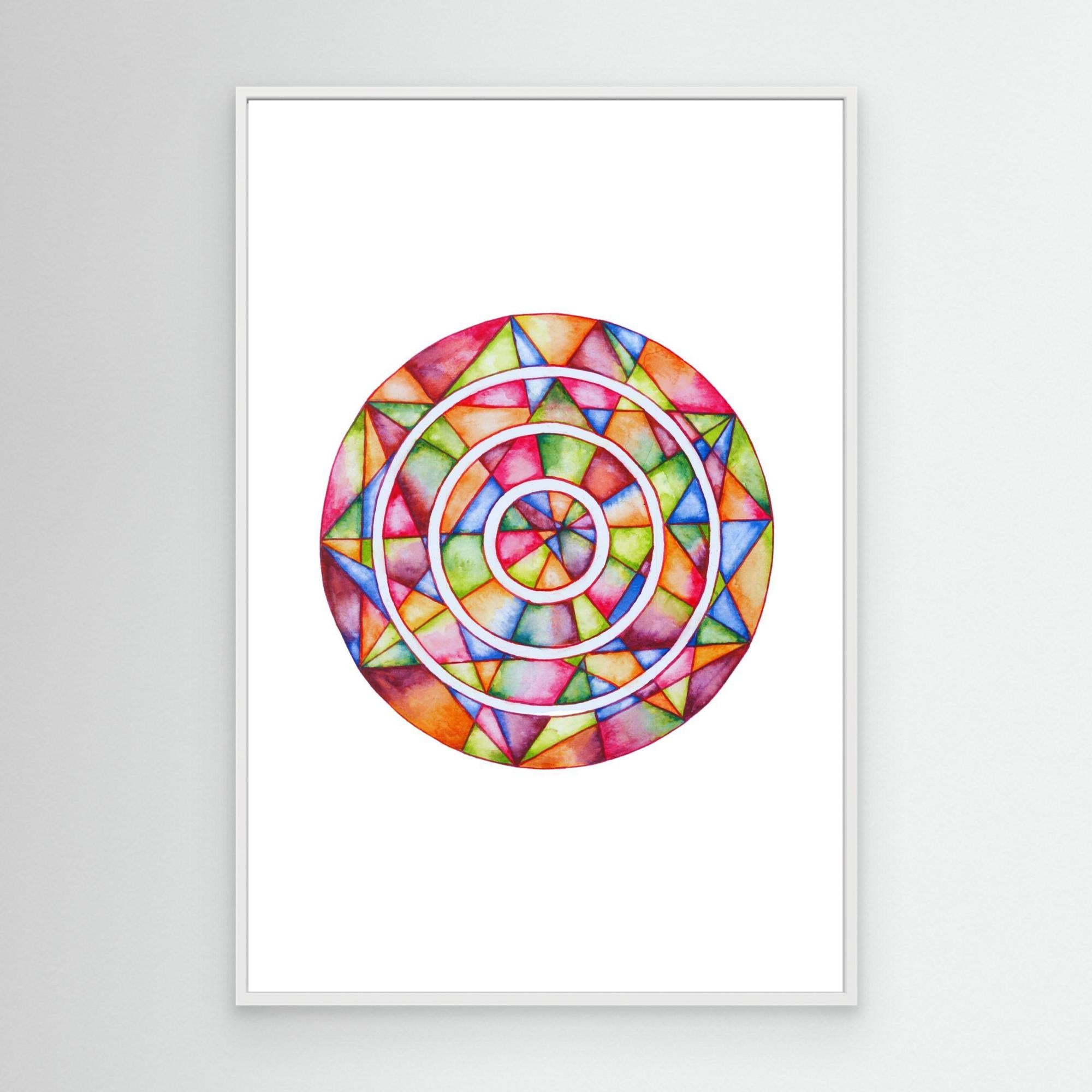 Red Mirrror Mandala
