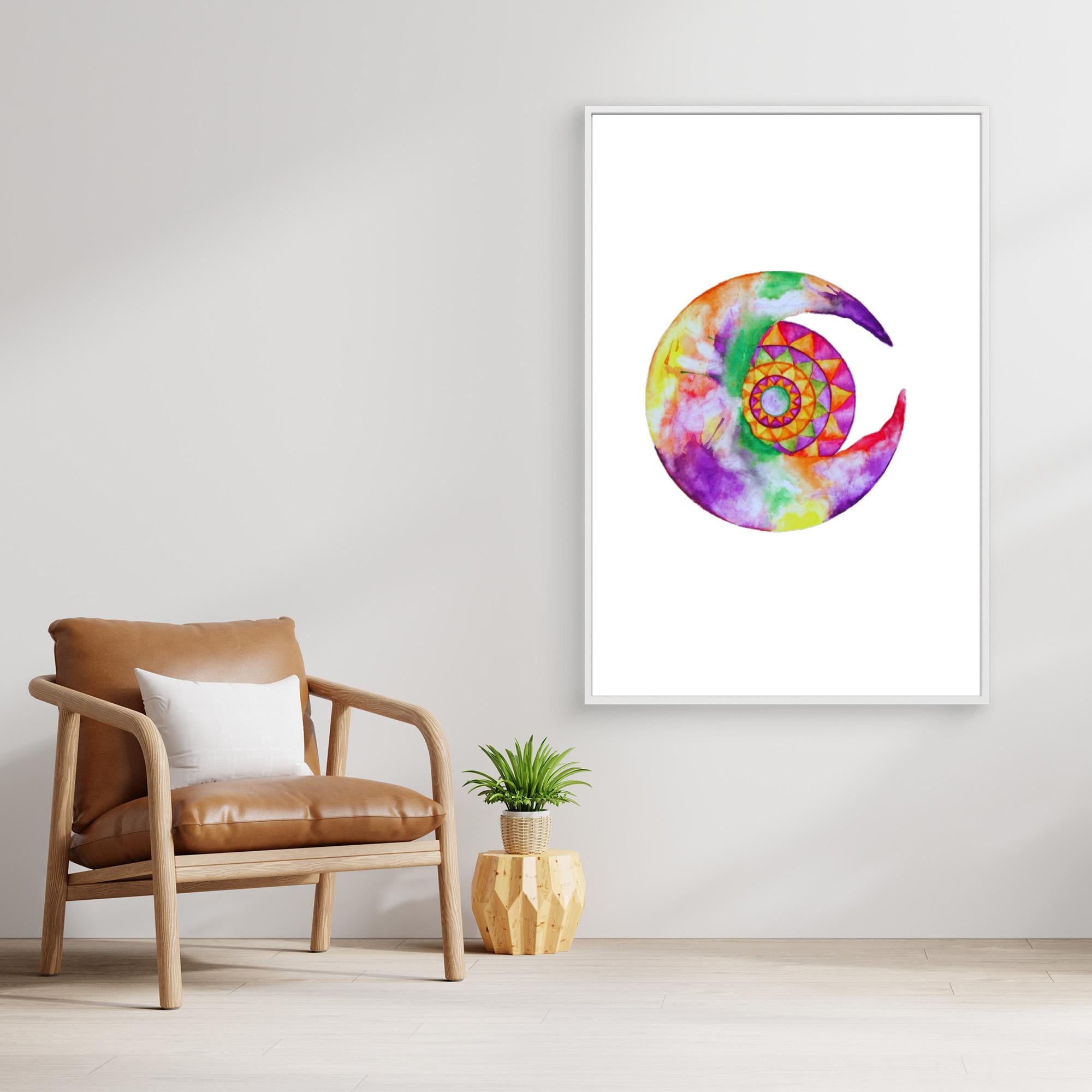 Violet Moon Mandala