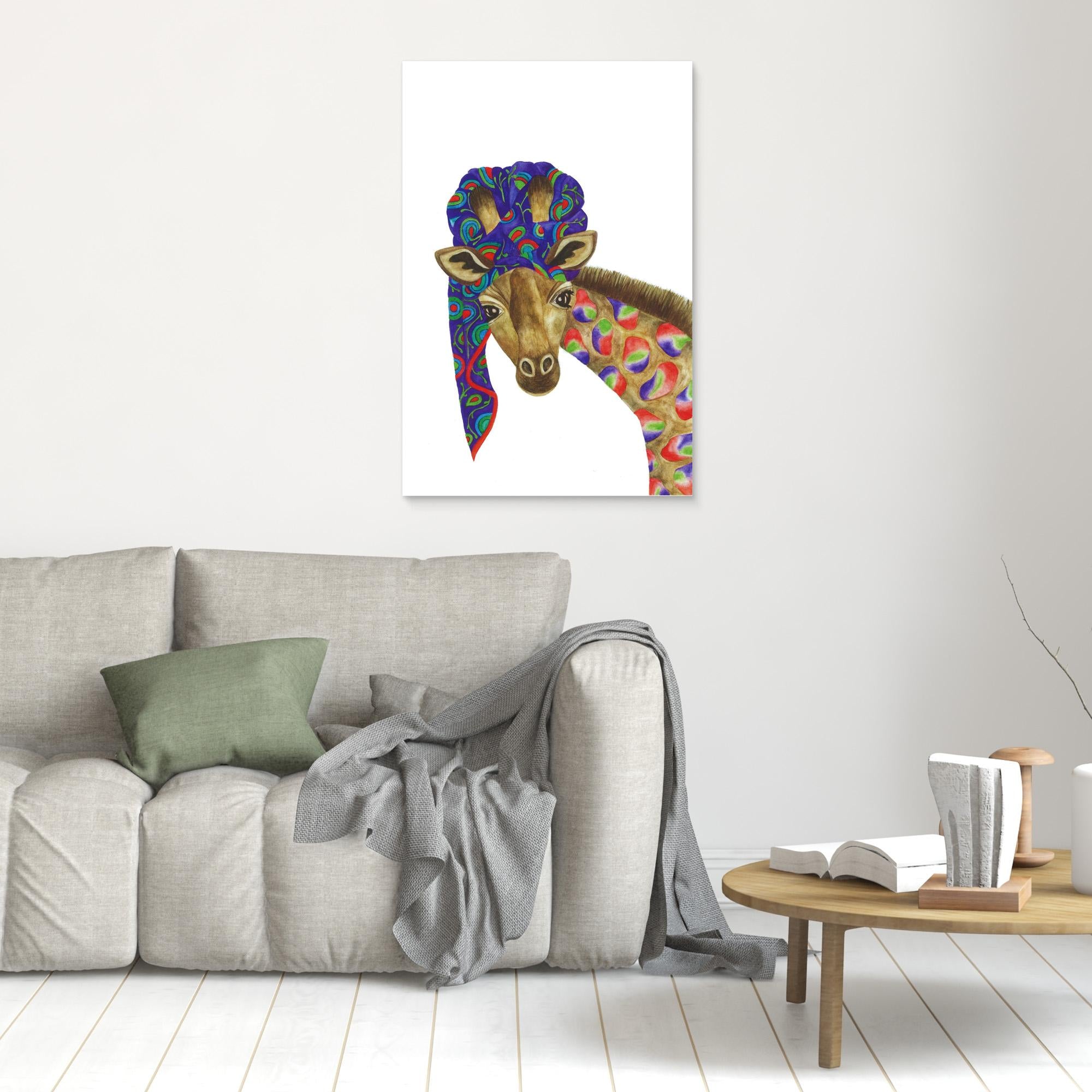 Purple Giraffe